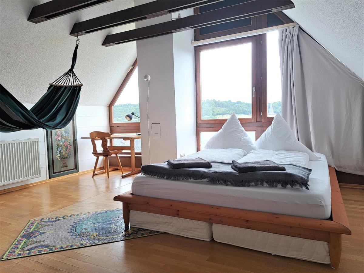 Haus Mit Idyllischem Seeblick Schalkenmehren Luaran gambar